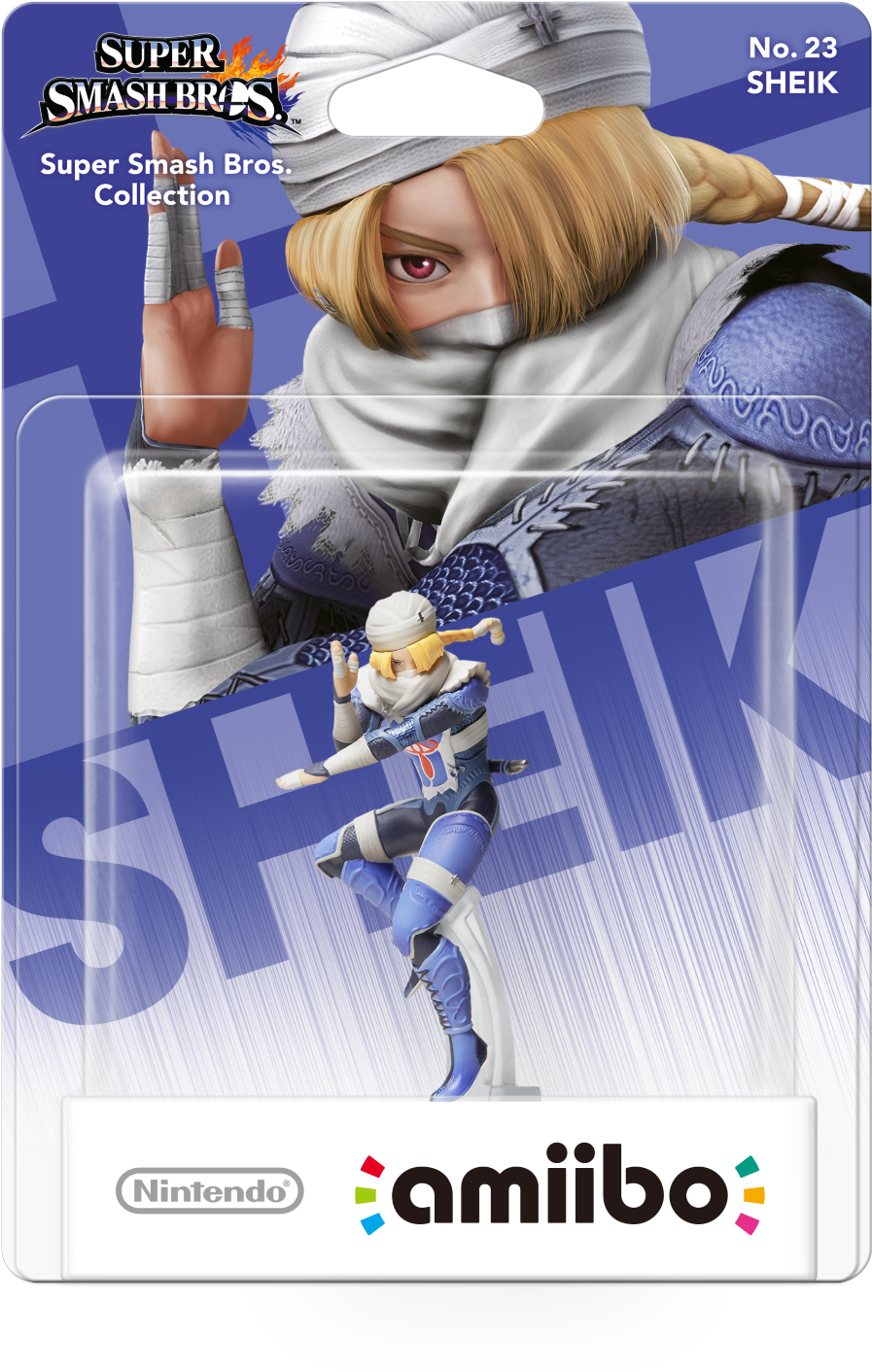 Super Smash Bros Amiibo Sheik (840x1168), Png Download
