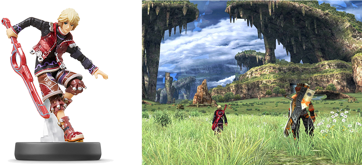 Amiibo-shulk - Abstraction In Video Games (1280x545), Png Download