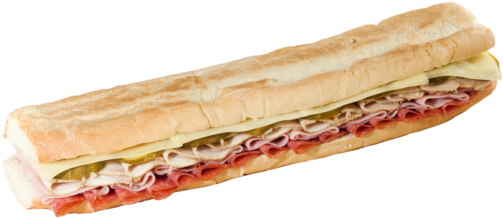Pause - Ham And Cheese Sandwich (1100x525), Png Download