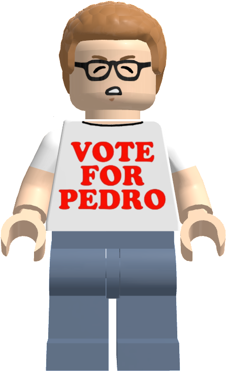 Dynamite - Framed Canvas Art - Napoleon Dynamite Minimal Movie (488x754), Png Download