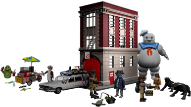 Discover Ghostbusters - Cuartel De Los Cazafantasmas Playmobil (400x300), Png Download