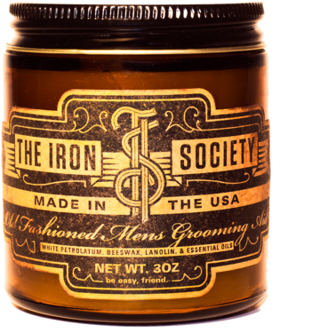 Old Fashioned Men's Grooming Aid - Iron Society Old Fashioned Men's Grooming Aid Hair (600x600), Png Download