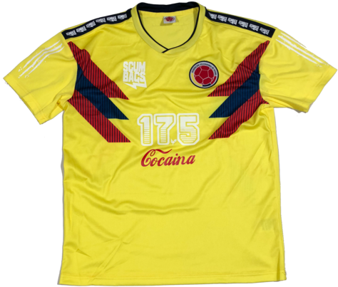 5 Soccer Jersey - Colombia National Football Team (477x480), Png Download