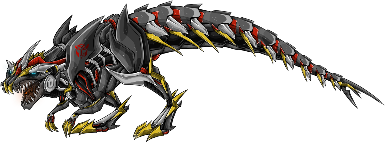 Grimlock Prime By Sugizou On Deviantart Clip Art Library - Transformers Prime Grimlock Deviantart (1280x495), Png Download