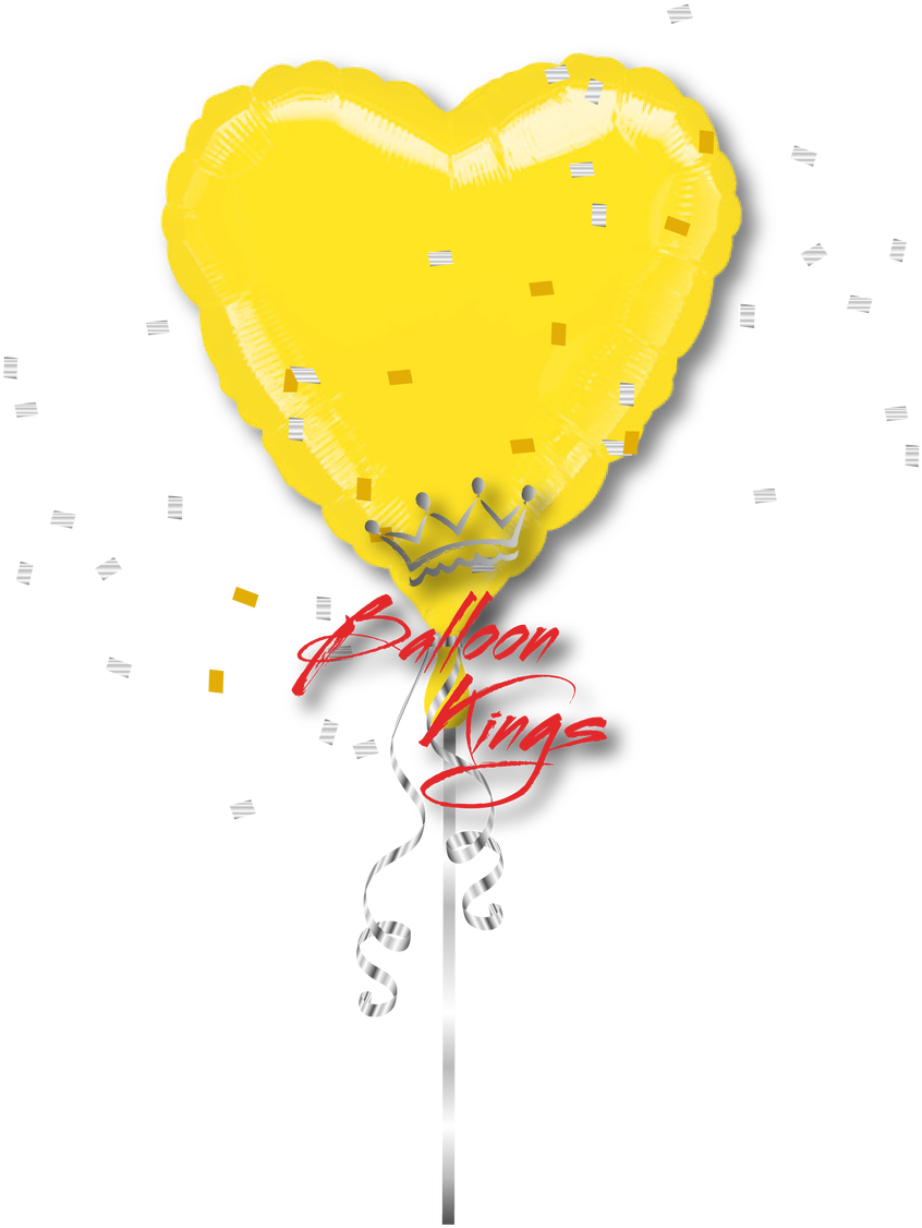 Yellow Heart - Yellow (1068x1280), Png Download