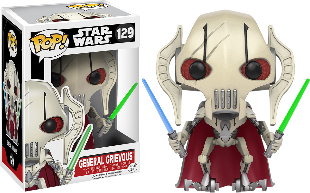 Star Wars - General Grievous - General Grievous Pop Funko (1273x791), Png Download