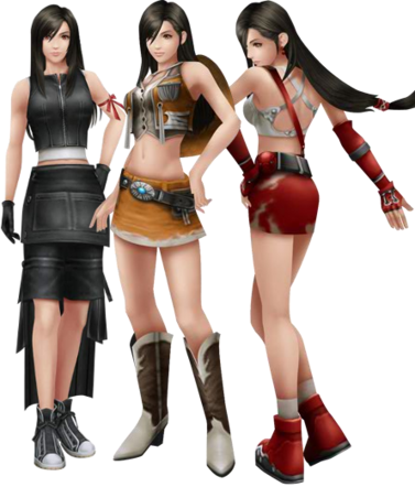 Image - Final Fantasy Vii Tifa Lockhart Cosplay Costume (377x442), Png Download
