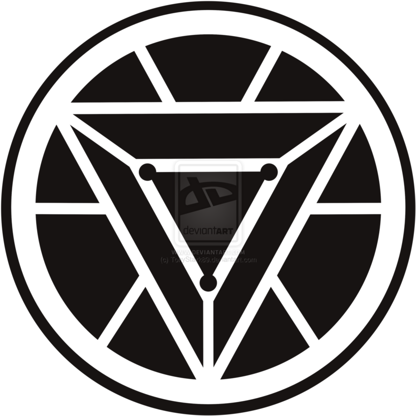 Iron Man Chest Piece Png - Iron Man 2 Arc Reactor Tattoo (894x894), Png Download