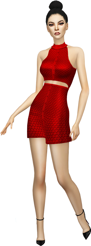 Hair By - Cocktail Dress (373x850), Png Download