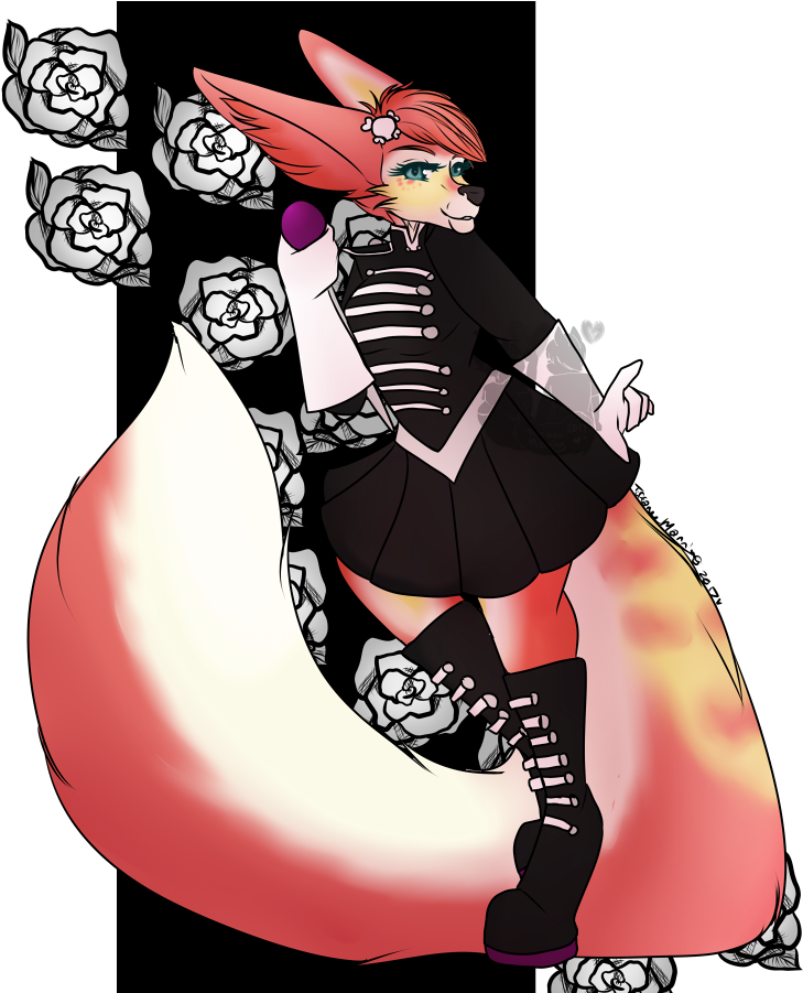 Welcome To The Black Parade [commission] - Illustration (767x900), Png Download
