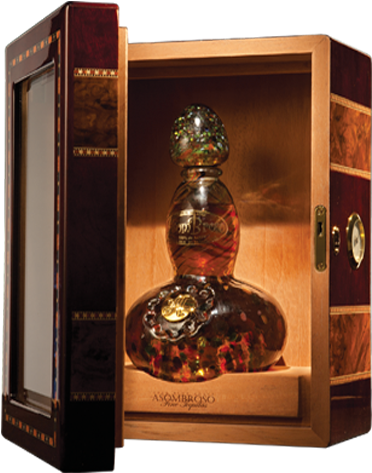 Asombroso 100% Blue Agave Ultra-premium Tequilas 40% - Glass Bottle (1920x700), Png Download
