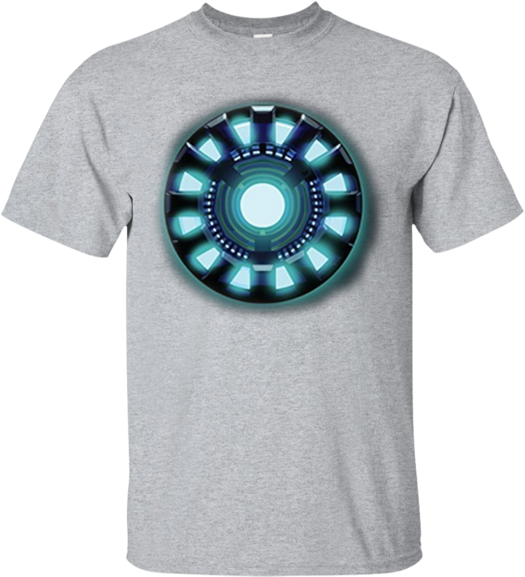 Arc Reactor - Black By Popular Demand T-shirt Jd (1155x1155), Png Download