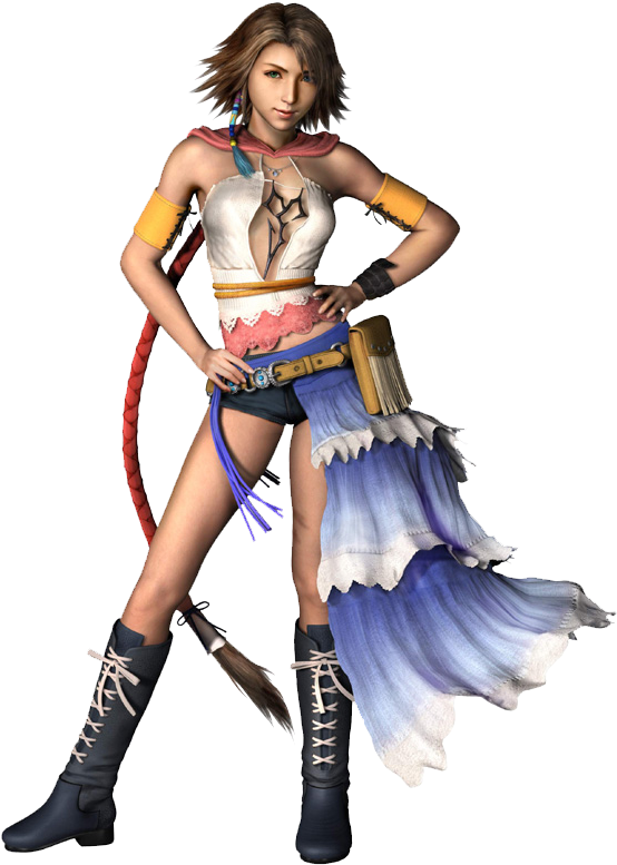 Tifa, Garnet, Vanille And Maybe Even Yuna - Final Fantasy X 2 (617x792), Png Download
