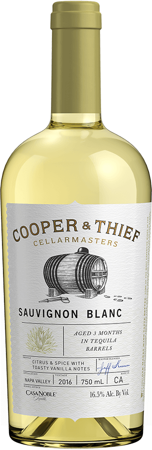 Cooper & Thief Sav Blanc (304x900), Png Download