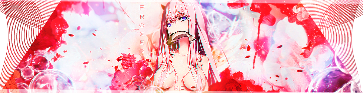 Juli Header - Zero Two - Zero Two (1200x310), Png Download
