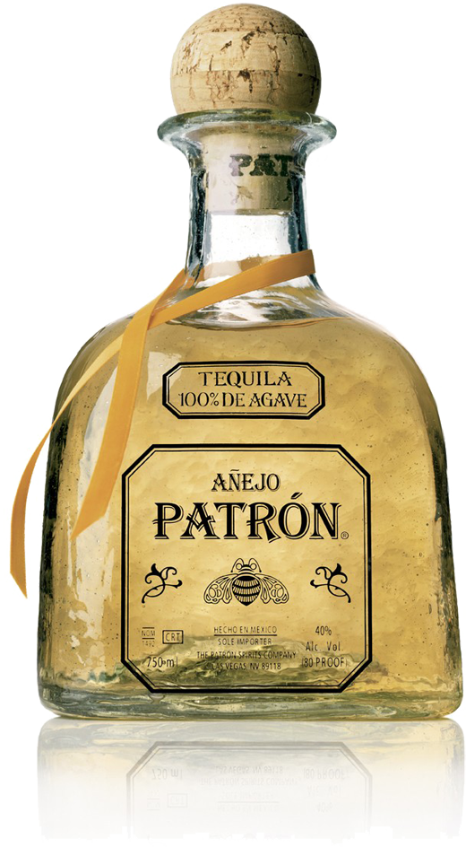 Patron Anejo Tequila - Patron Anejo (520x944), Png Download