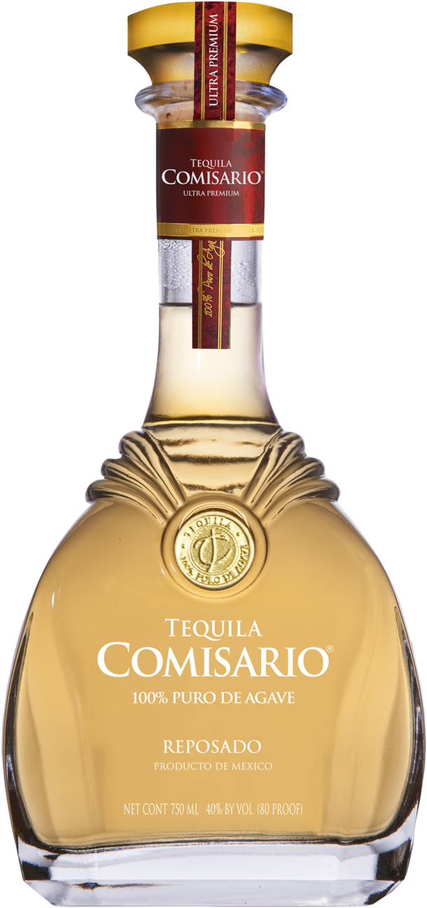 Comisario Tequila Reposado (lp1072) - Wine (646x1400), Png Download