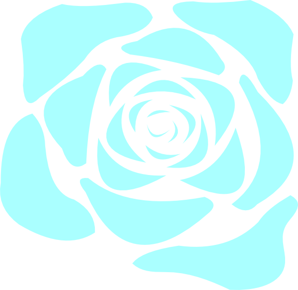 How To Set Use Blue Rose Flower Clipart (600x585), Png Download