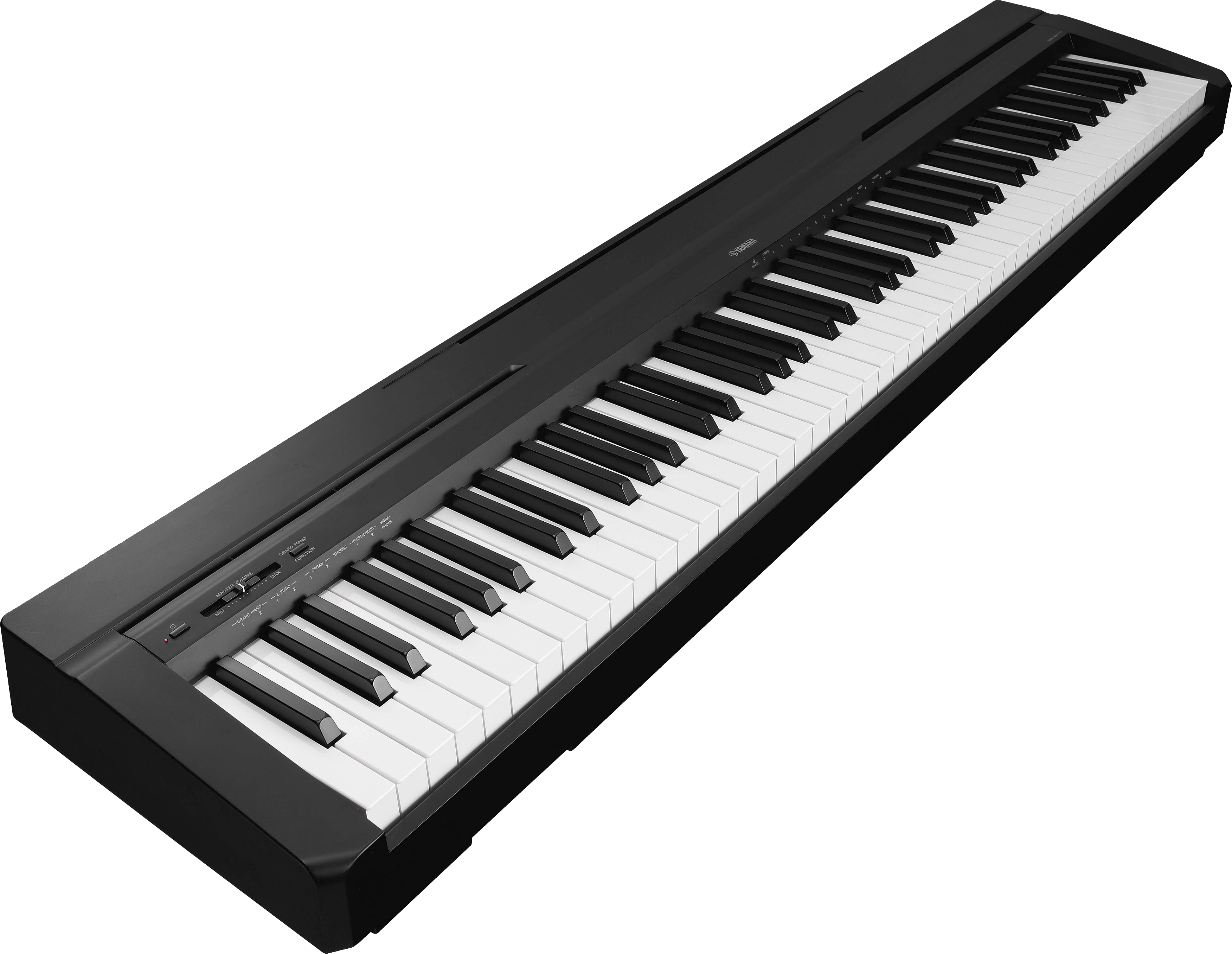 Yamaha P Digital Keyboard Clipart Transparent Library - P45 Yamaha (3504x2712), Png Download