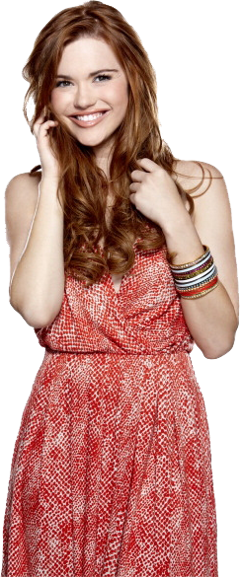 Freetoedit Hollandroden Pelirroja Ginger Girl - Holland Roden Smile Png (240x577), Png Download