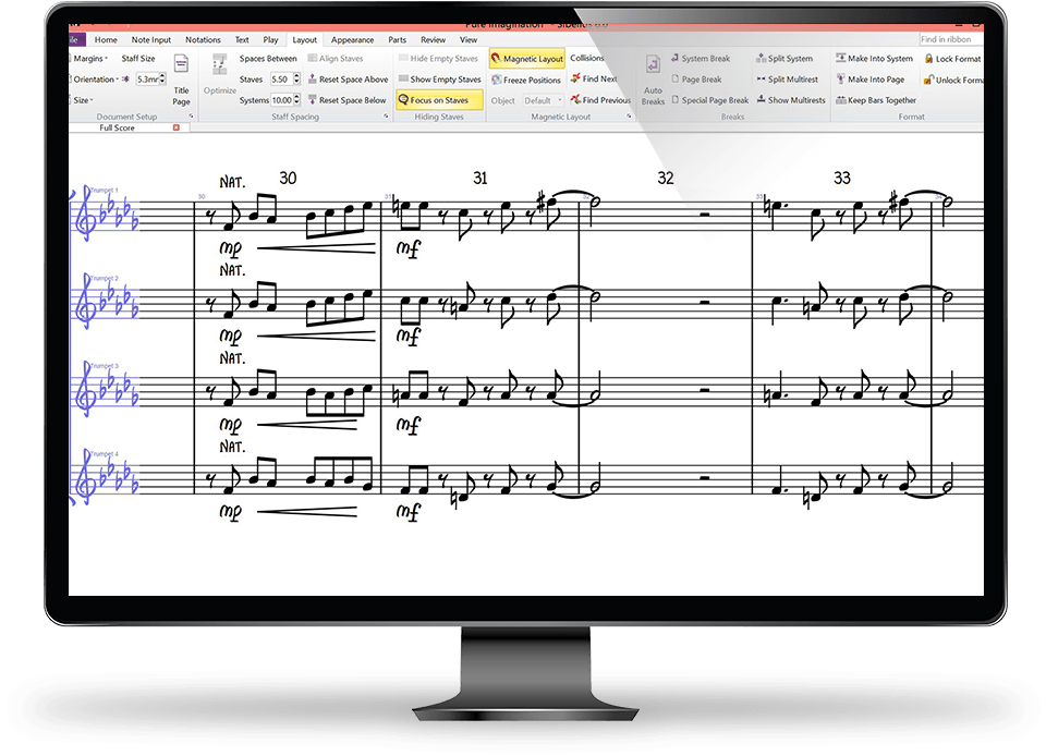 Avid Sibelius 8 (sibelius 8 Full Version) (1196x759), Png Download