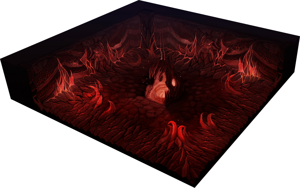 Beast Pen - War For The Overworld Beast Den (1024x643), Png Download