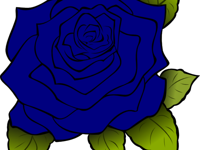 Blue Rose Cliparts - Roses Clipart (640x480), Png Download