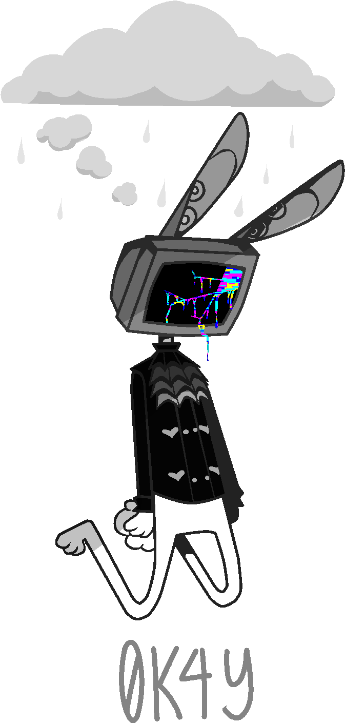 Object Heads - Black And White Tv Heads (861x1523), Png Download