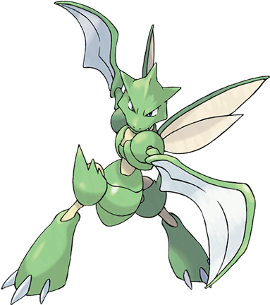 Pokemon's Scyther - Pokemon Go Scyther Evolution (431x431), Png Download
