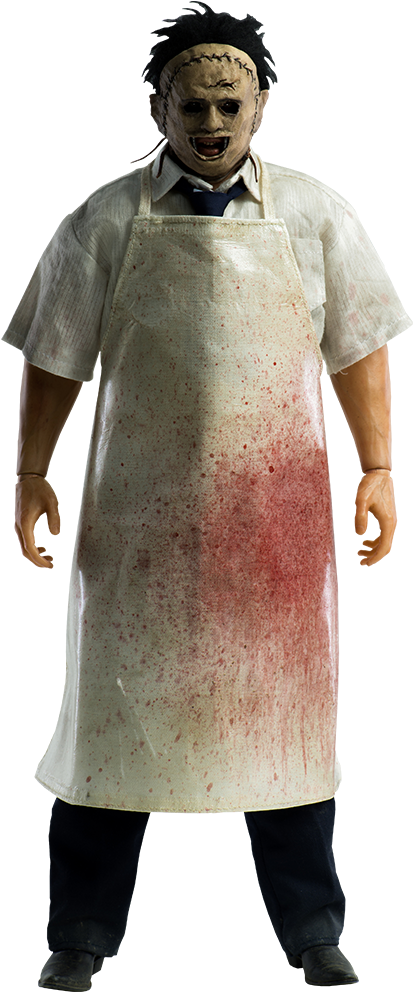 Leatherface Sixth Scale Figure - Leatherface: Texas Chainsaw Massacre: Threezero (480x995), Png Download