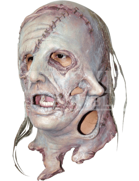 Leatherface Mask - Sewn Man Mask Halloween (600x600), Png Download