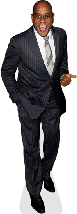 Ainsley Harriott - Celebrity Cutouts Ainsley Harriott Mini Cutout (363x757), Png Download