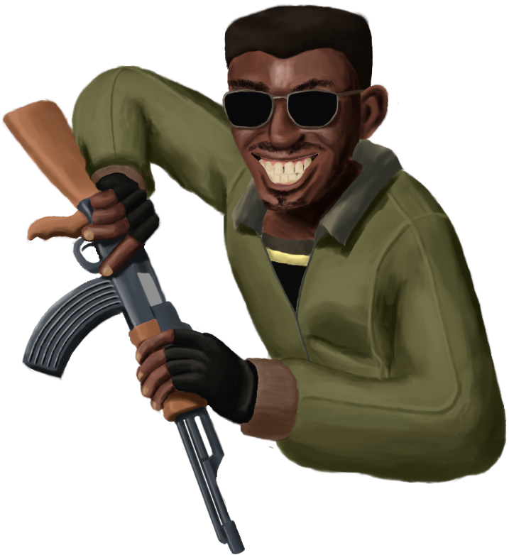 Global Offensive Team Fortress 2 Weapon - Ainsley Harriott Cs Go (829x843), Png Download