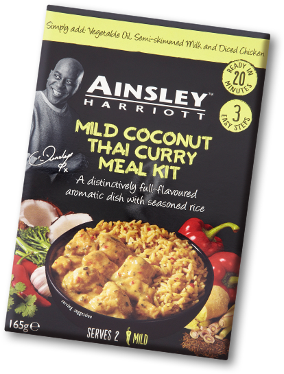 Mild Coconut Thai Curry - Ainsley Harriott Thai Curry Kit (414x545), Png Download