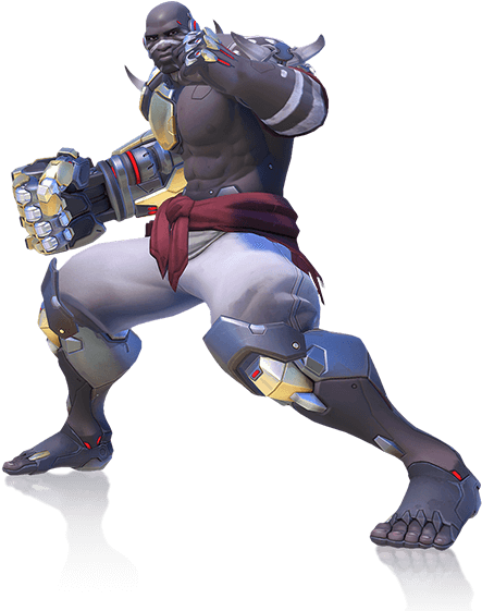 595e8d09d3c91c4b6307c618 Hero Doomfist Full Body - Overwatch Doomfist Png (460x702), Png Download