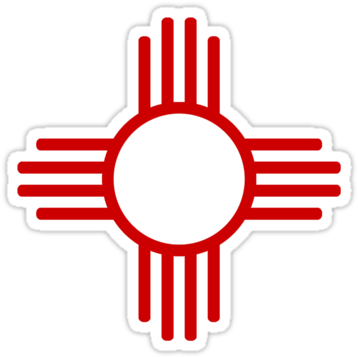 This Is Just One Zia Symbol - Hobbs (375x360), Png Download