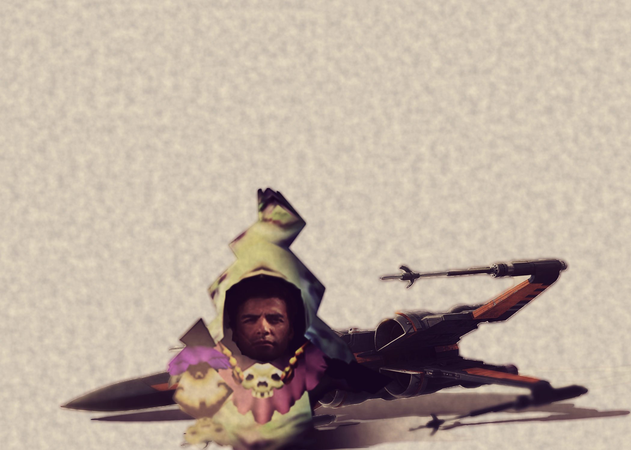 Poe Dameron - Big Poe (2100x1500), Png Download