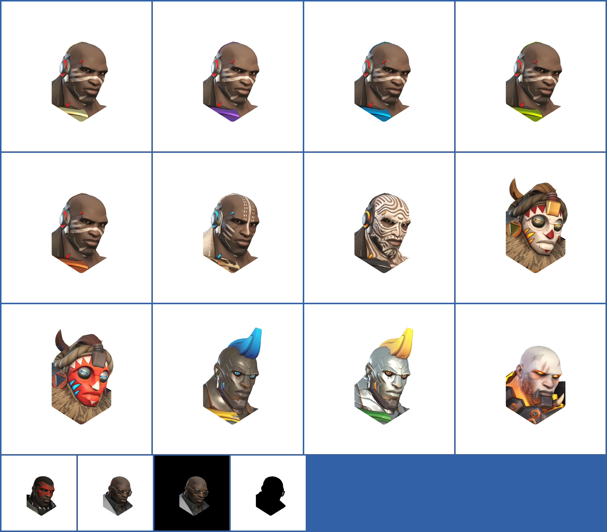 Click For Full Sized Image Doomfist - Doomfist (2073x1817), Png Download