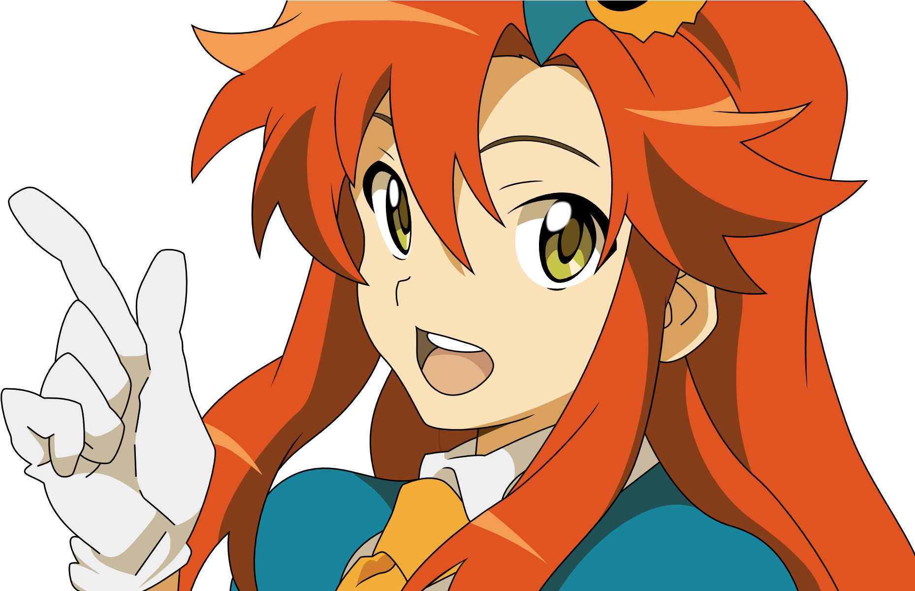 Wallpapers Id - - Gurren Lagann Yoko Face (1920x1200), Png Download