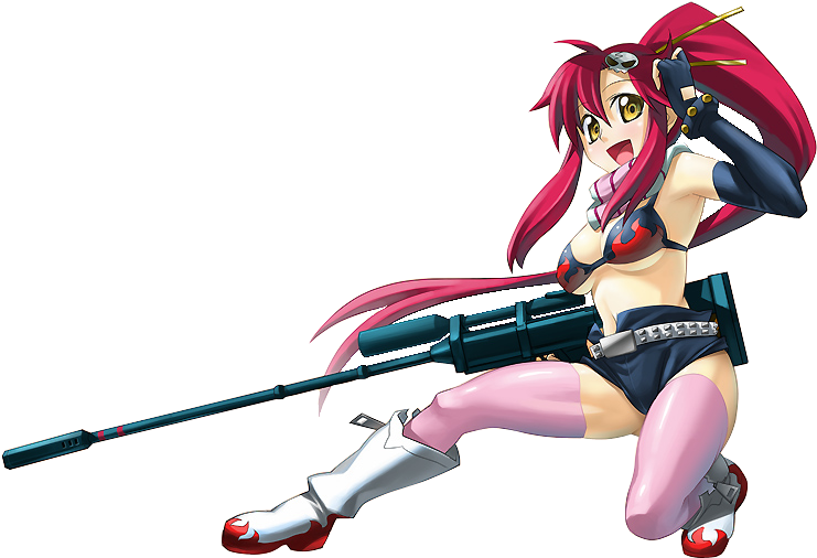 Yoko Littner Render By T4rn1sh-d3fj5pn - Yoko Anime Png (775x551), Png Download