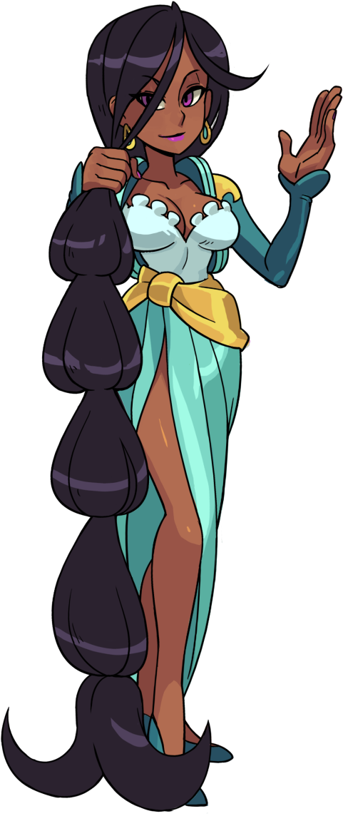 Rpg From The Creators Of Skullgirls - Indivisible Mara (620x1204), Png Download