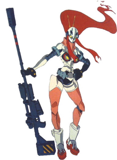 Free Yoko Littner Episode 1 - Gurren Lagann Yoko Ganmen (400x551), Png Download