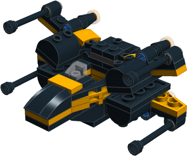 Original Lego Creation By Independent Designer - X-wing Starfighter (1200x627), Png Download