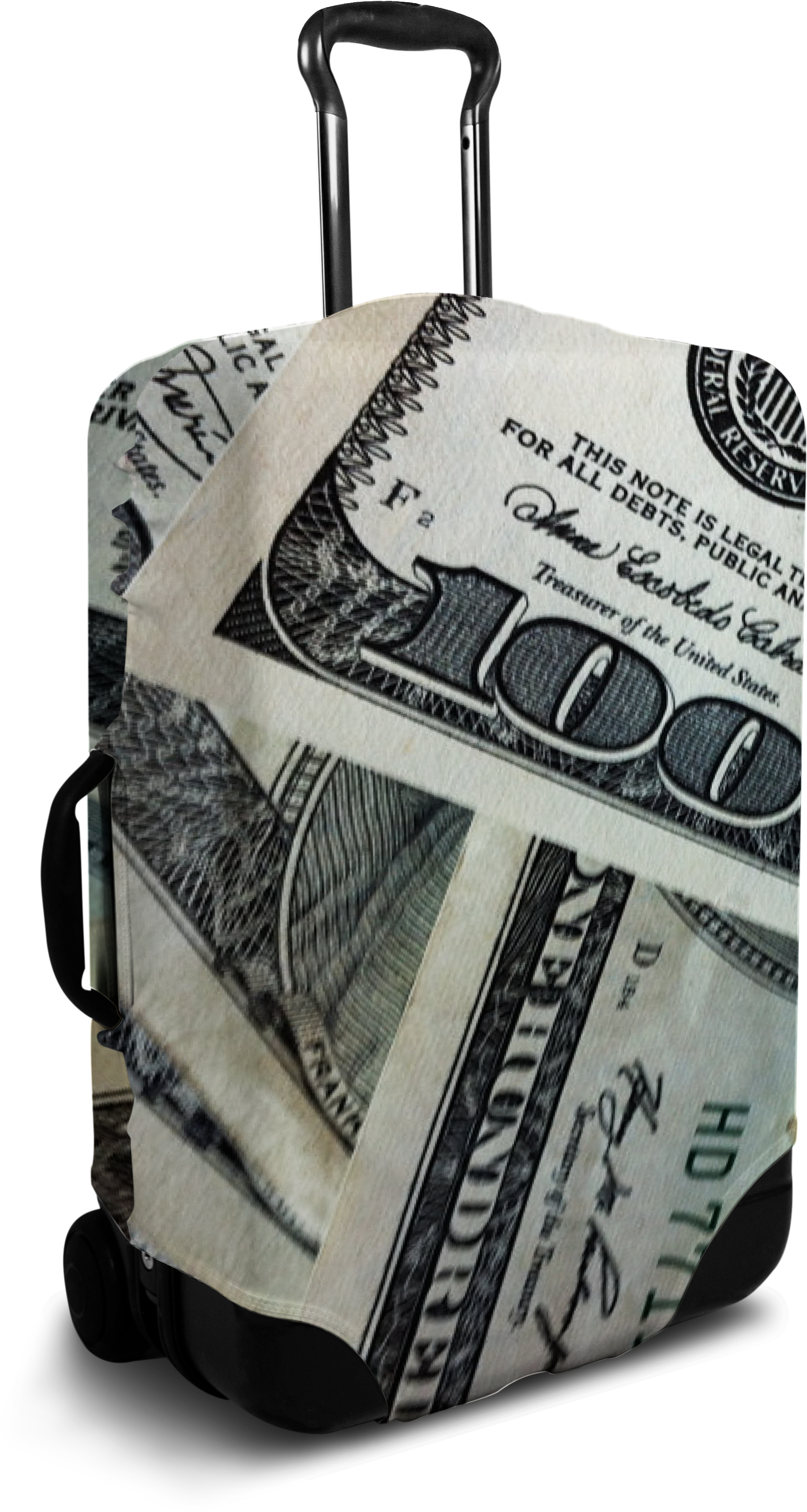 Luggage Cover/suitcase Cover - 100 Us Dollar (2400x3600), Png Download