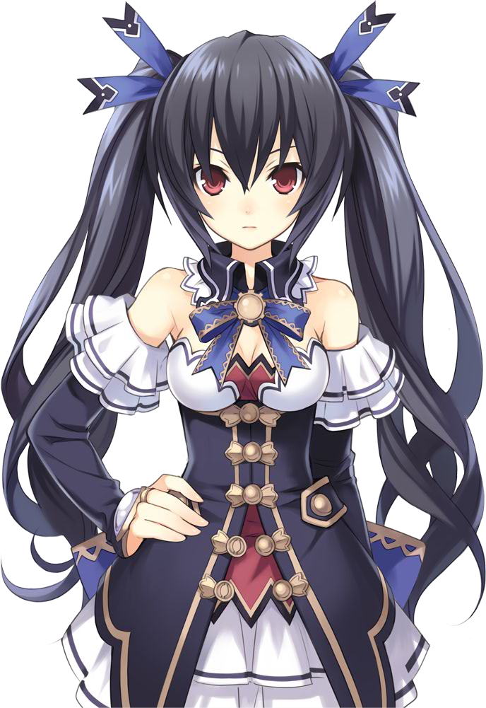 #waifutierlist - Hyperdimension Neptunia Characters Noire (688x1001), Png Download