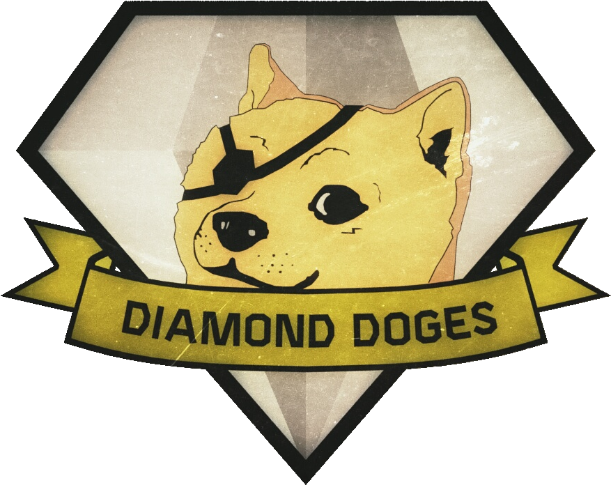 Diamond Doges Doge, Metal Gear Solid 5, Diamond Dogs, - Diamond Doges (900x900), Png Download