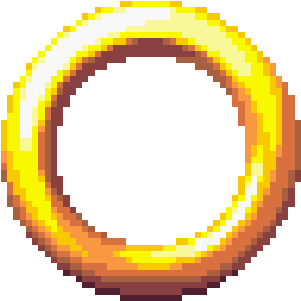 Vintagesonic1 - Sonic Ring Gif (444x300), Png Download
