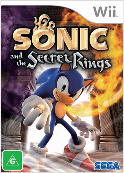 Sonic And The Secret Rings Wii (600x600), Png Download