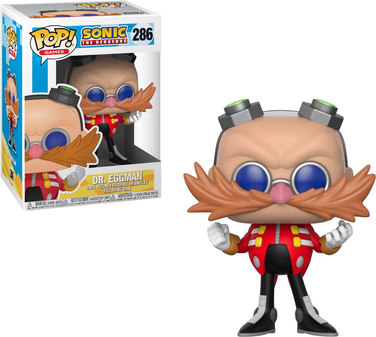 Sonic The Hedgehog - Pop Games Sonic Dr Eggman (1300x1300), Png Download