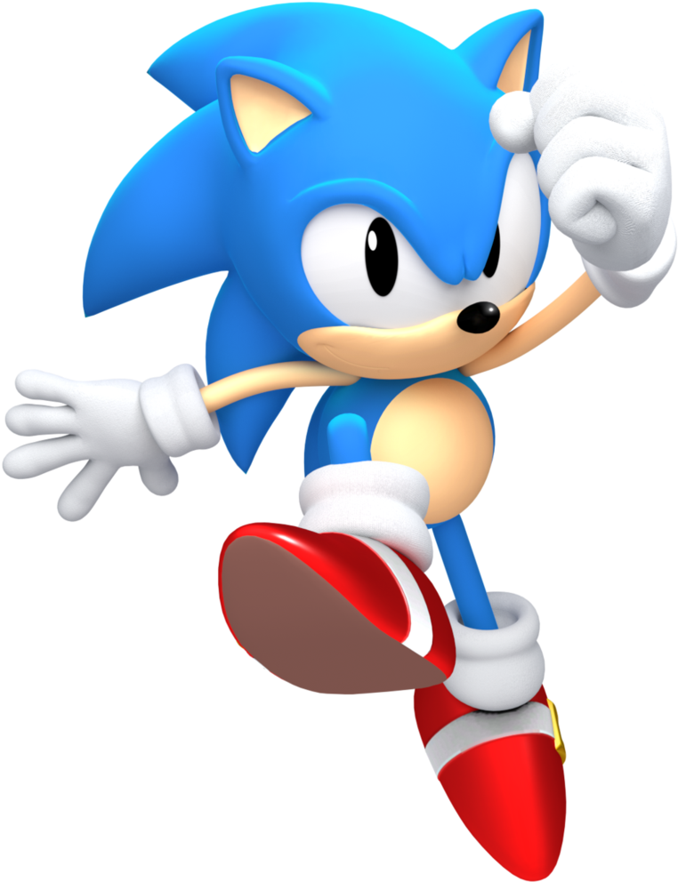Sonic Dash, Hedgehog Drawing, Classic Sonic, Star Ring, - Sonic Classic Cutscenes (763x1048), Png Download